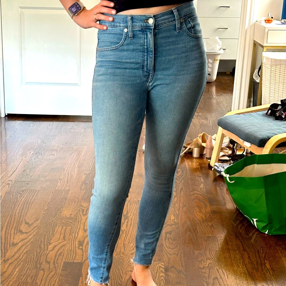 Madewell skinny jeans